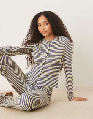 Asos Design Knit Cardigan In Multi