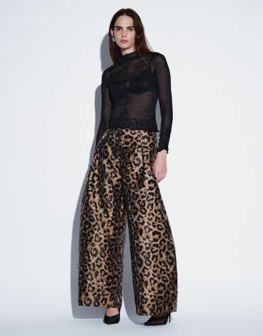ASOS DESIGN knit look long sleeve top with seam detail in black, 2 of 8