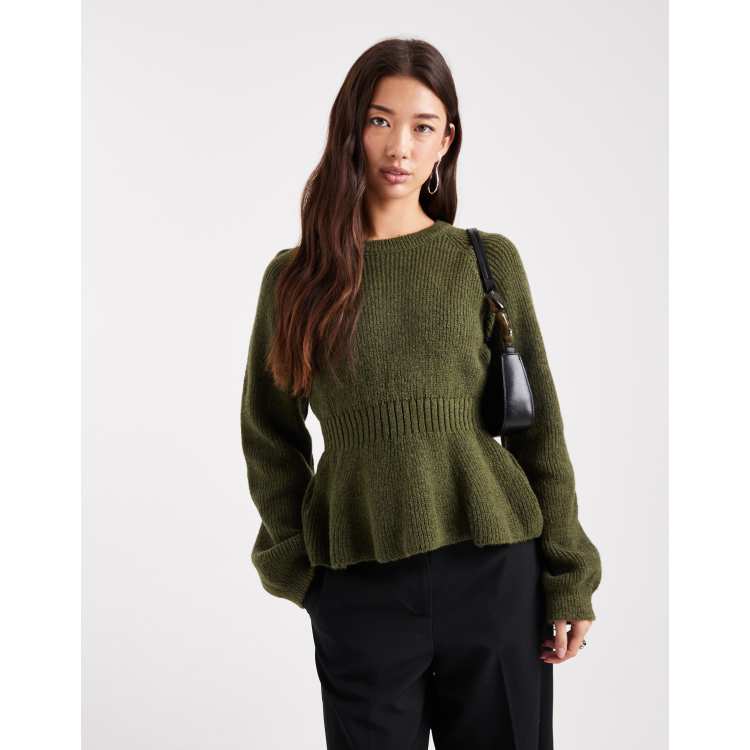 【値下げ中】fetico KNIT PEPLUM SWEATER size3 fetico KNIT PEPLUM SWEATER - メルカリ