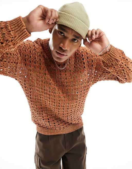 Burnt orange 2025 long sweater