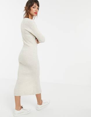 leopard sweater dress