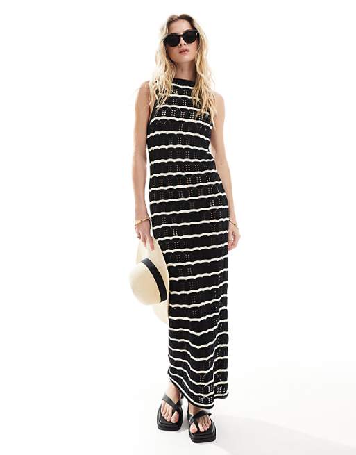 Fashion Slim Color Stitching Knitted Bodycon Dress Fashion Slim Color Stitching Knitted Bodycon Dress