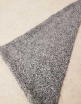 Asos Design Knit Small Triangle Scarf