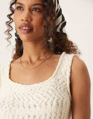 Asos Design Knit Square Neck Tank