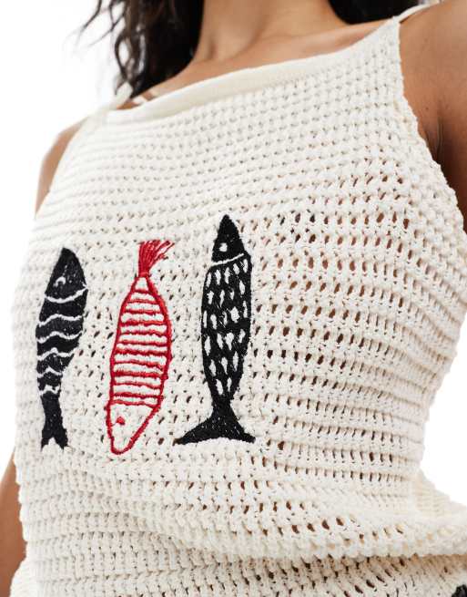 【®️ 】Ameri UND FUR EMBROIDERY SKINTOP Ameri（アメリ）の「UND FUR EMBROIDERY SKIN TOP（Tシャツ