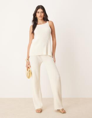 Asos Design Knit Wide Leg Pants