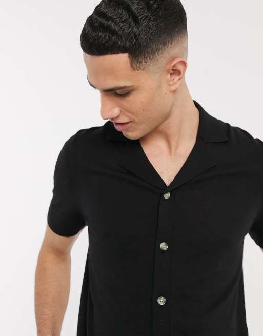 Button through polo shirt sale