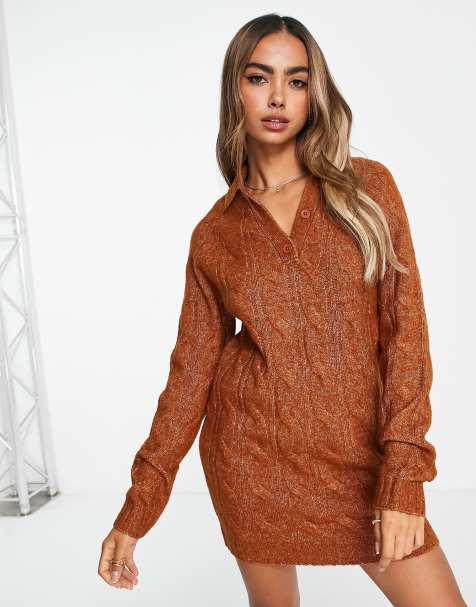 Page 2 - V Neck Jumper Dresses | Shop at ASOS