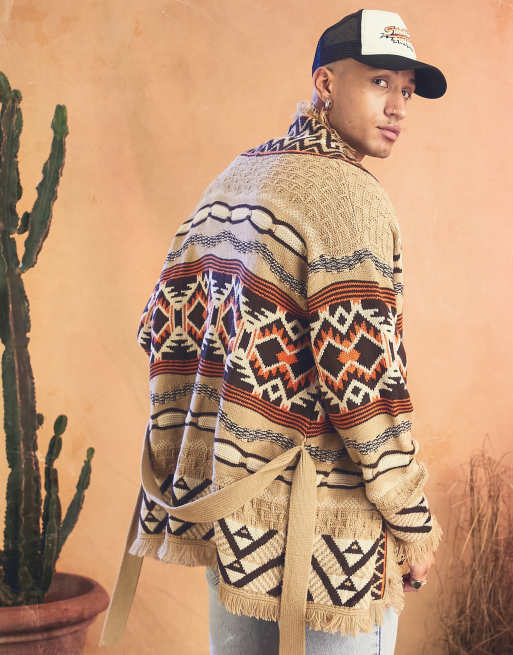 Aztec cardigan deals