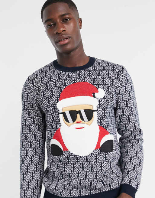 Christmas jumper clearance santa