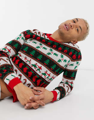 asos mens xmas jumpers