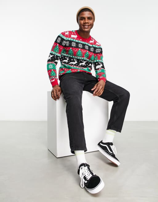 Christmas jumper clearance cardigan