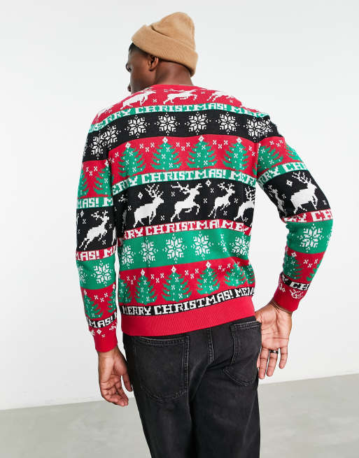 Two person christmas jumper cheap asos