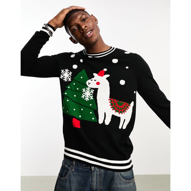 Llama sale ugly sweater