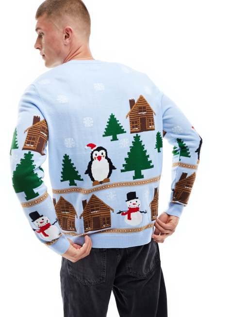 Nativity scene shop christmas jumper