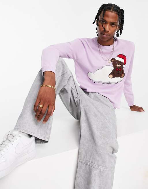 Teddy bear jumper asos sale