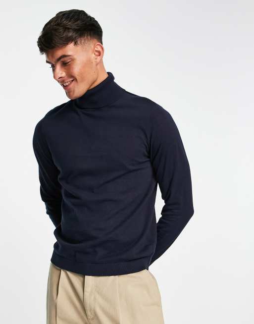 Asos mens hot sale roll neck