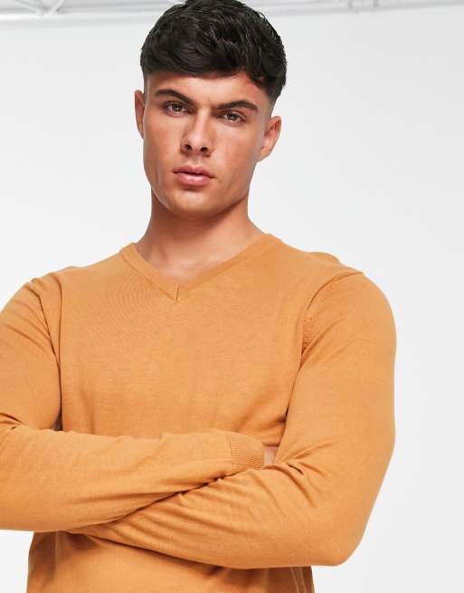 Asos men's v hot sale neck jumper