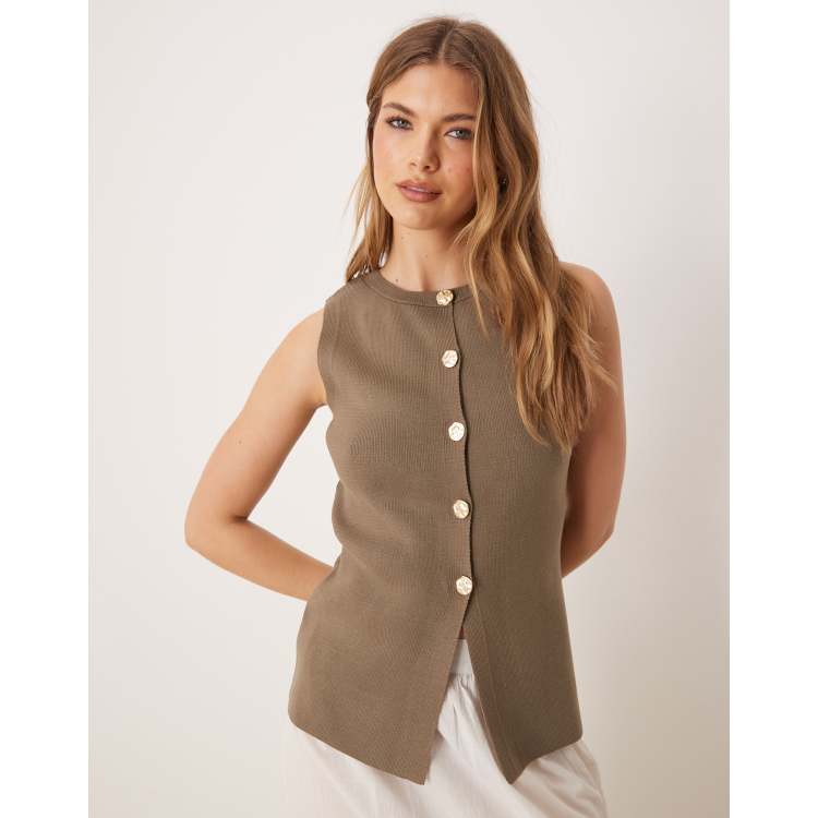 BoTT / ボット】Link Knit Vest（ベスト）｜WISM（ウィズム）の
