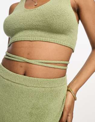asos ribbed crop top