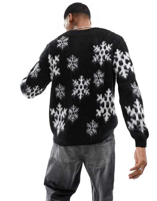 Snowflake best sale ugly sweater