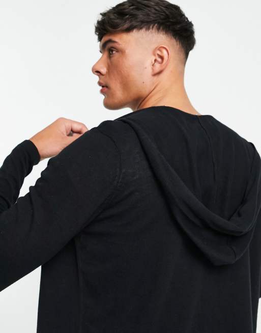 Asos shop hooded cardigan