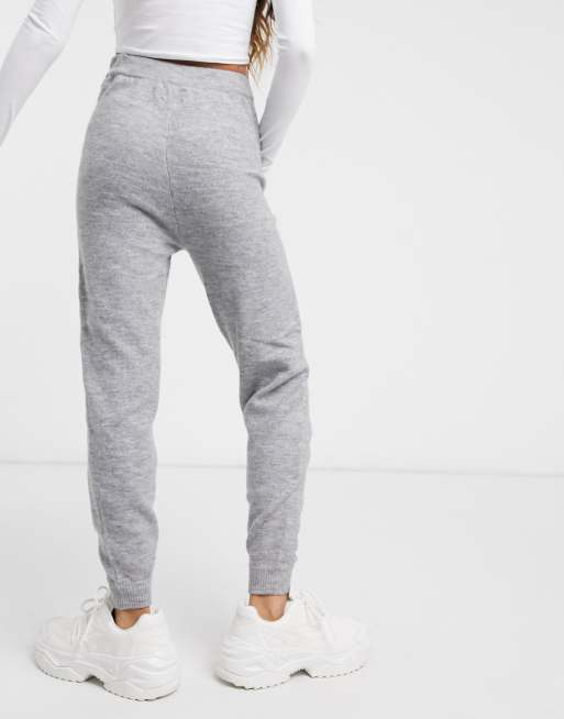 ASOS DESIGN knitted jogger in grey ASOS