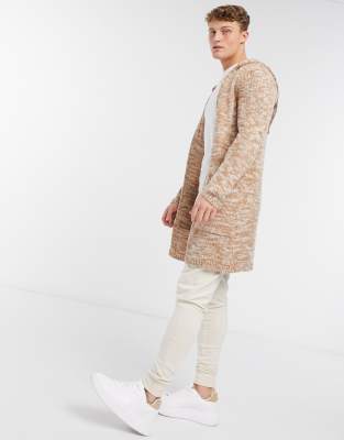 asos hooded cardigan