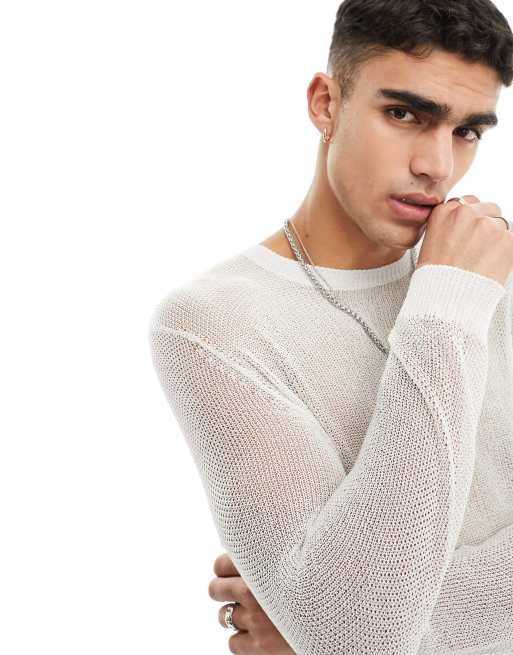 Asos white jumper best sale