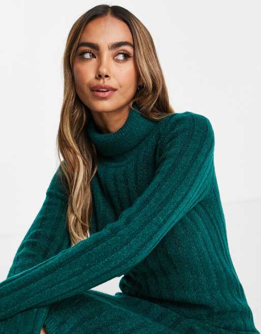 Asos dark green dress hot sale