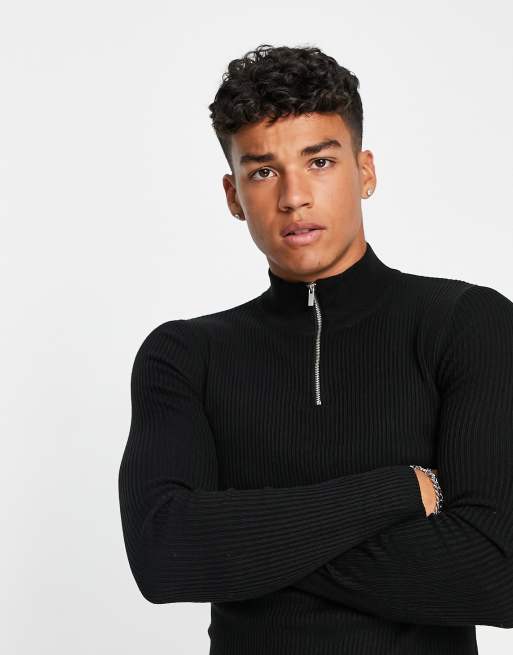 Muscle fit clearance knitwear