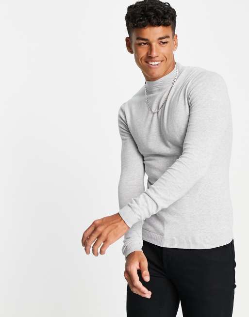 Asos muscle hot sale fit turtleneck