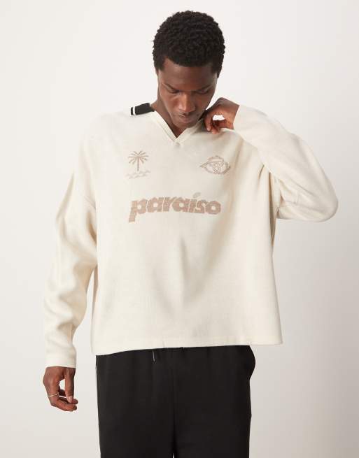 Oversized sports jumper on sale