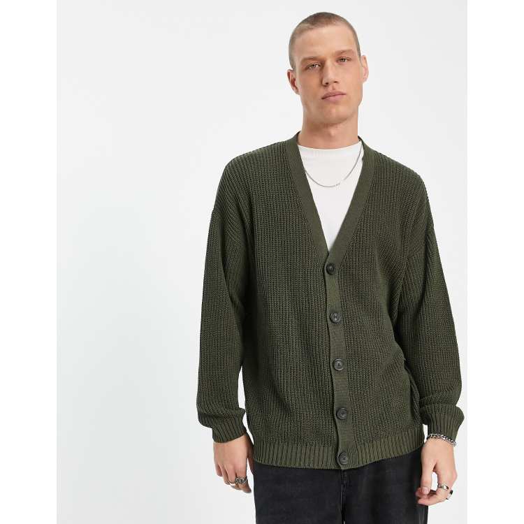 サイズ3 SUPERFINE WOOL RIBKNIT BIG CARDIGAN Namu Shop - Auralee Super Fine Wool Rib Knit Big Cardigan - Black