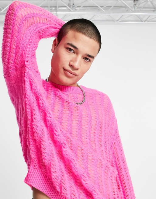 Neon hot sale oversized jumper