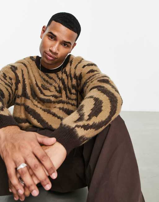 Mens shop animal sweater