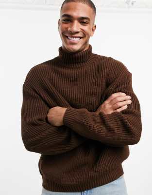 asos mens roll neck jumper