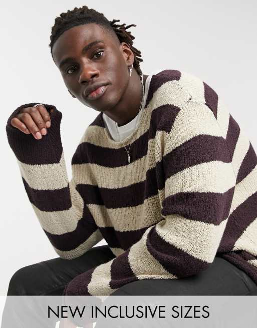 Asos striped sale sweater