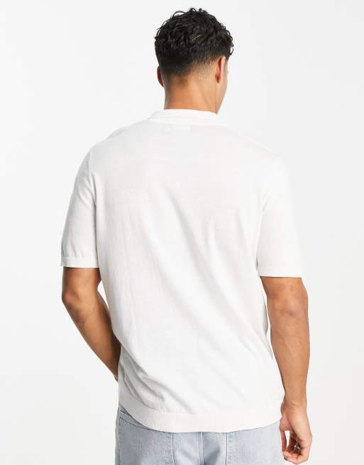 Asos knitted outlet polo