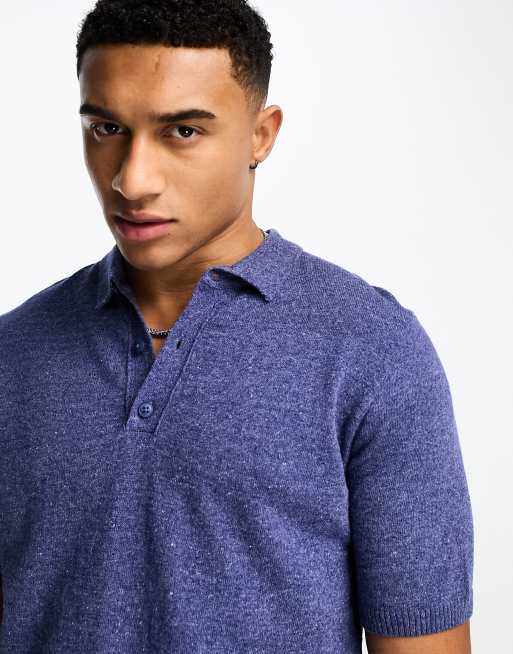 Asos shop knitted polo