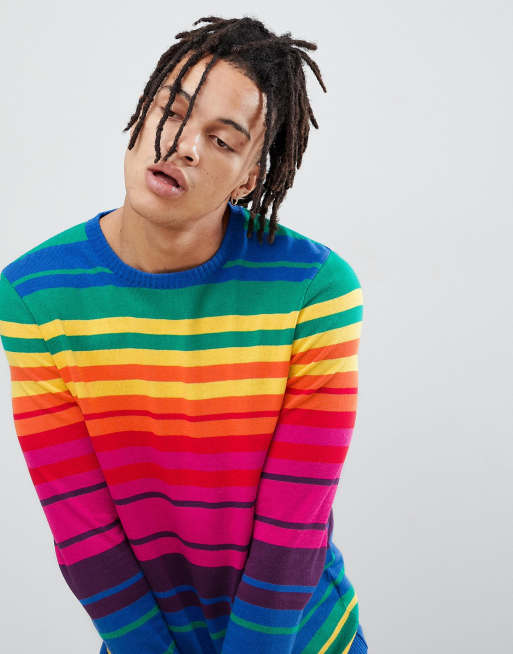 Asos 2025 rainbow jumper