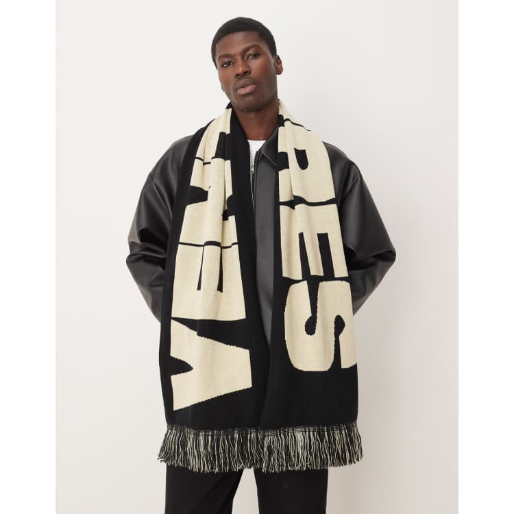 小物 Brushed Scarf / CHECKED BLACK Brushed Scarf / CHECKED BLACK