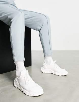 asos white mens trainers