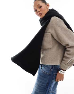 ASOS DESIGN KNITTED SCARF