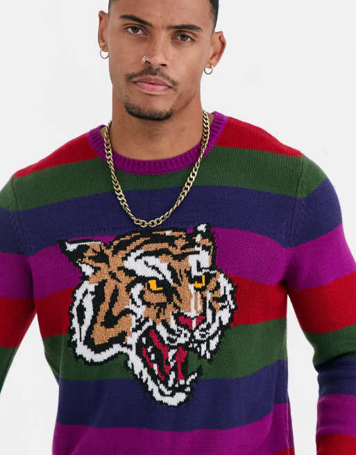 Asos tiger sweater sale