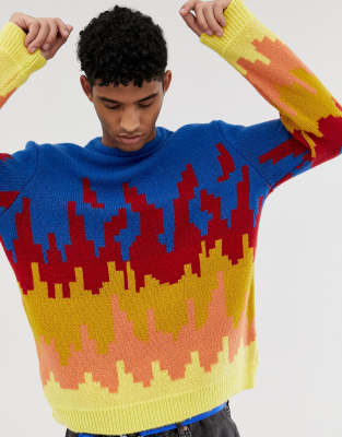 asos design sweater