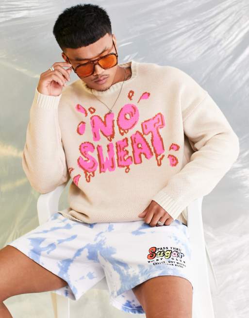 No shop sweat sweatshirt