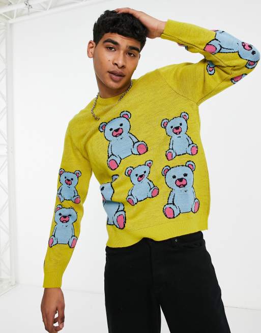 Teddy bear jumper asos new arrivals