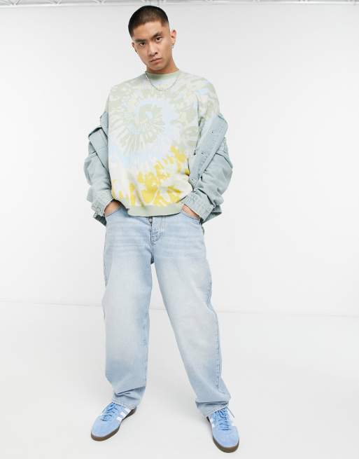 Tie dye best sale jumper asos