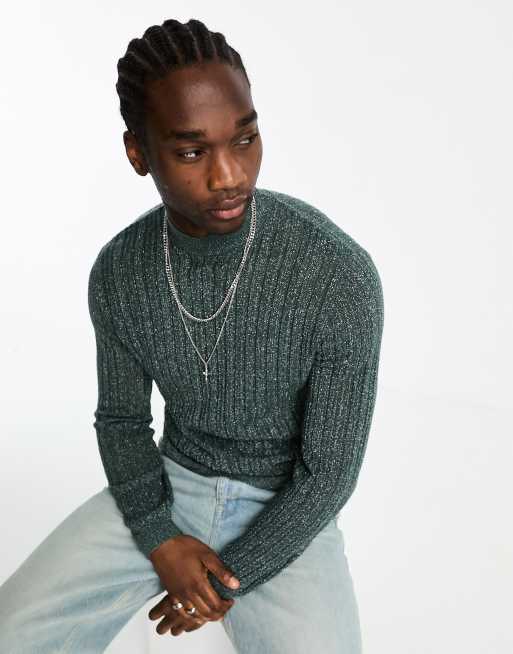 Asos green outlet sweater